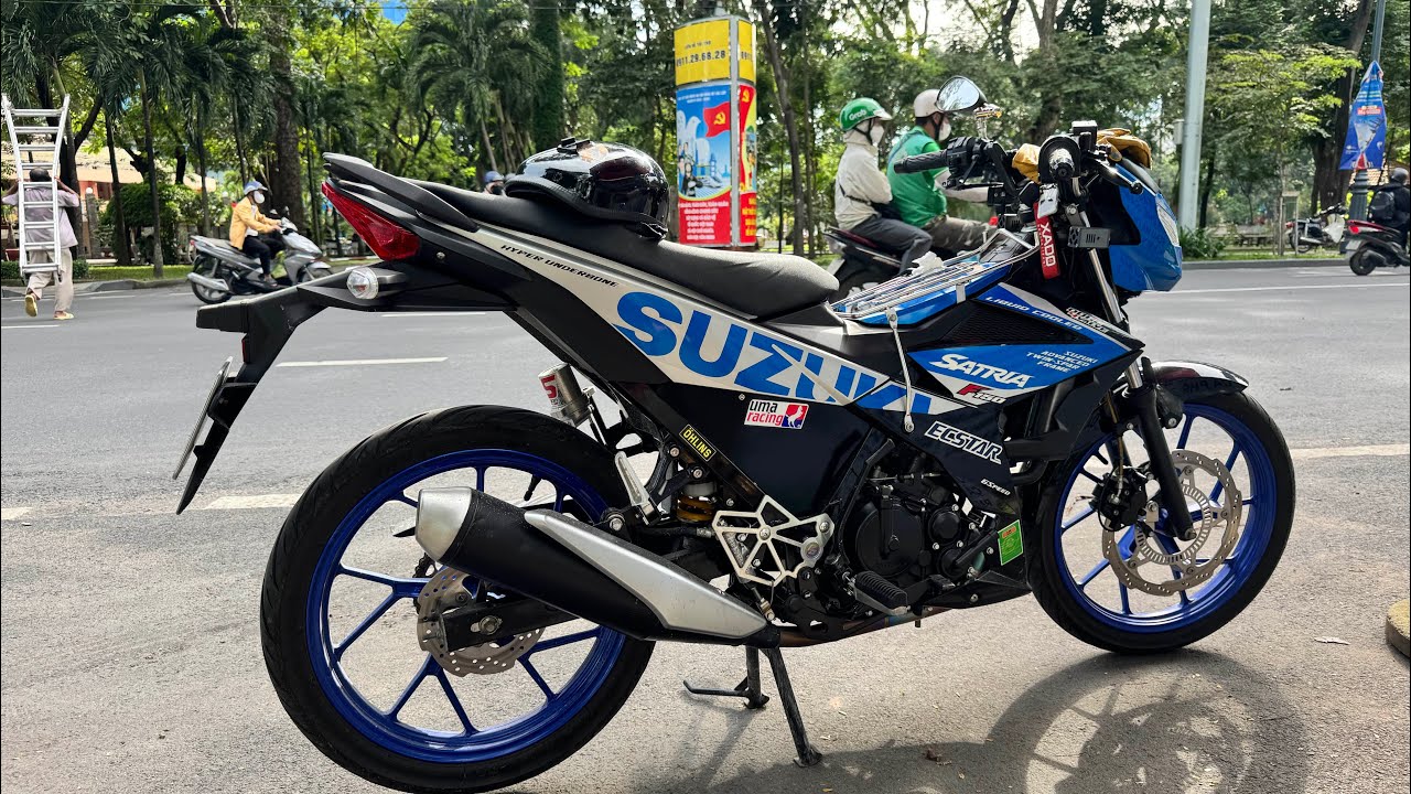 SATRIA F150 PXL DẠO PHỐ CHÁY THIỆT TA ƠI *•* #phamtuanmotocare 