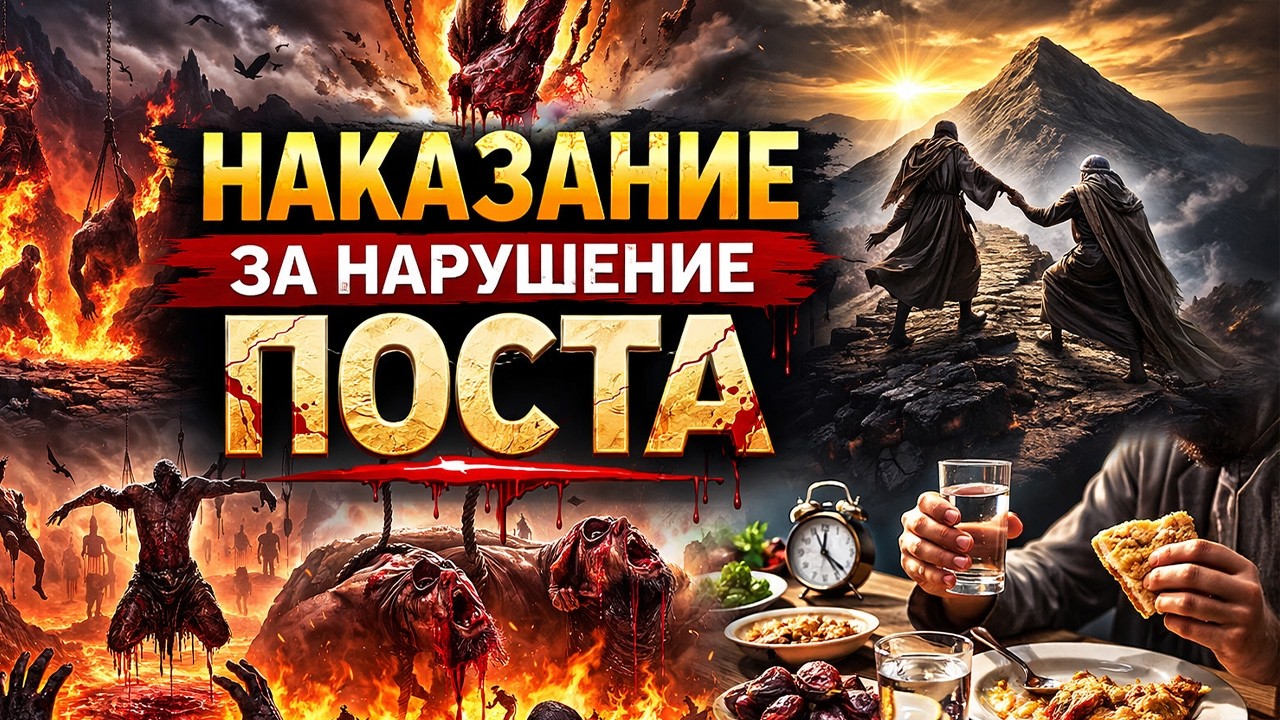 ЧЕМ ОПАСНО ПРЕНЕБРЕЖЕНИЕ ОБЯЗАТЕЛЬНЫМ ПОСТОМ? ИСТОРИЯ ИЗ ЖИЗНИ ПРОРОКА ﷺ | Доктор Ясир аль-Надджар