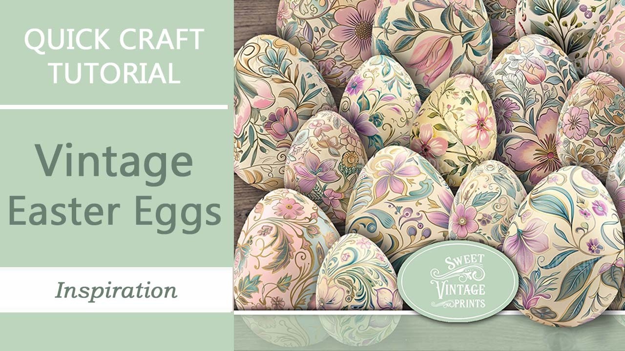 Sweet Easter Egg Decor for Spring | Quick DIY Tutorial