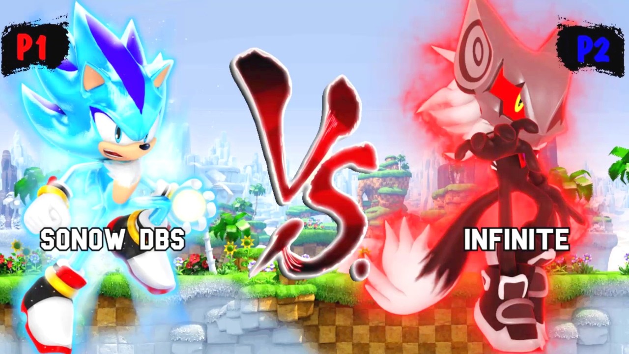 Sonow DBS VS Infinite I Sonic Battle JUS MUGEN v4