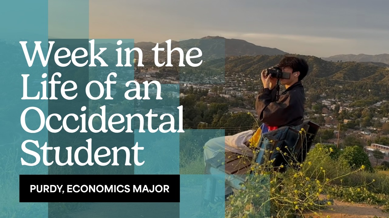 Week in the Life of an Occidental Student: Purdy
