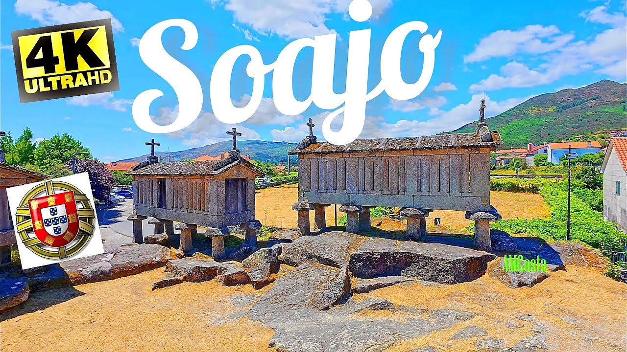 🇵🇹 Vila de Soajo Gerês 🇵🇹 Portugal -  Parque Nacional Peneda Gerês -  4K   UltraHD