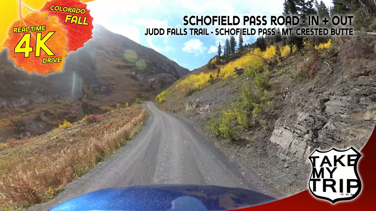 Yes, you CAN drive to Schofield Pass: Dirt Road near Crested Butte, Colorado, 4K Fall Drive