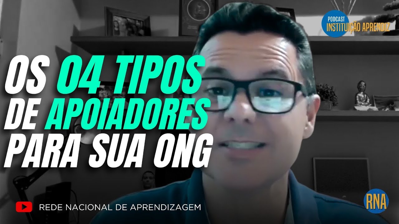 Identifique os 04 tipos de Apoiadores que sua ONG precisa