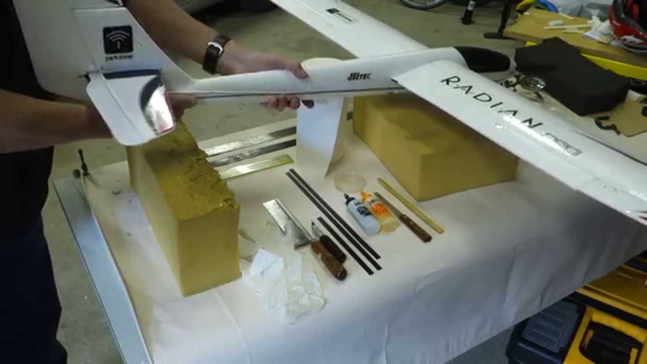 Parkzone Radian motor glider fueselage strengthening modification