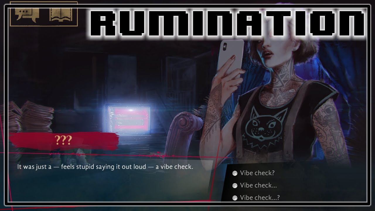 Rumination Analysis on Vampire The Masquerade Coteries of New York