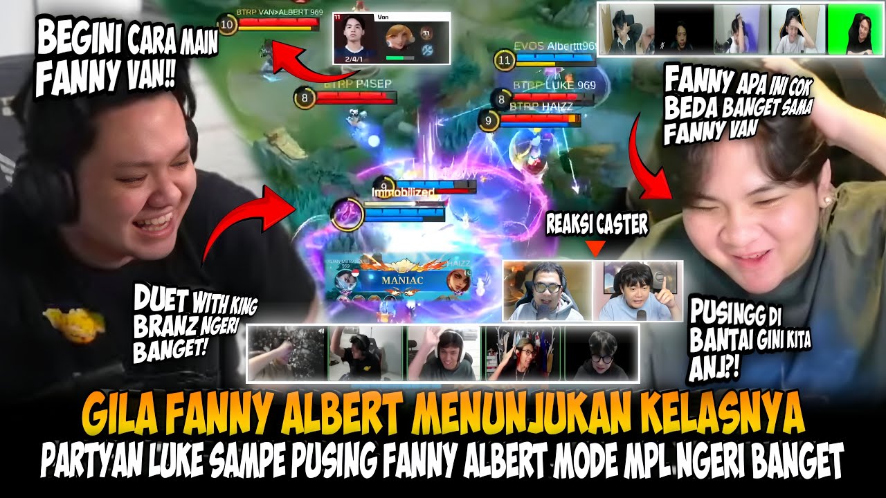 FANNY ALBERT MENUNJUKKAN KELASNYA‼️DUET MAUT ALBERT & BRANZ BIKIN BTR P KETAR KETIR!!