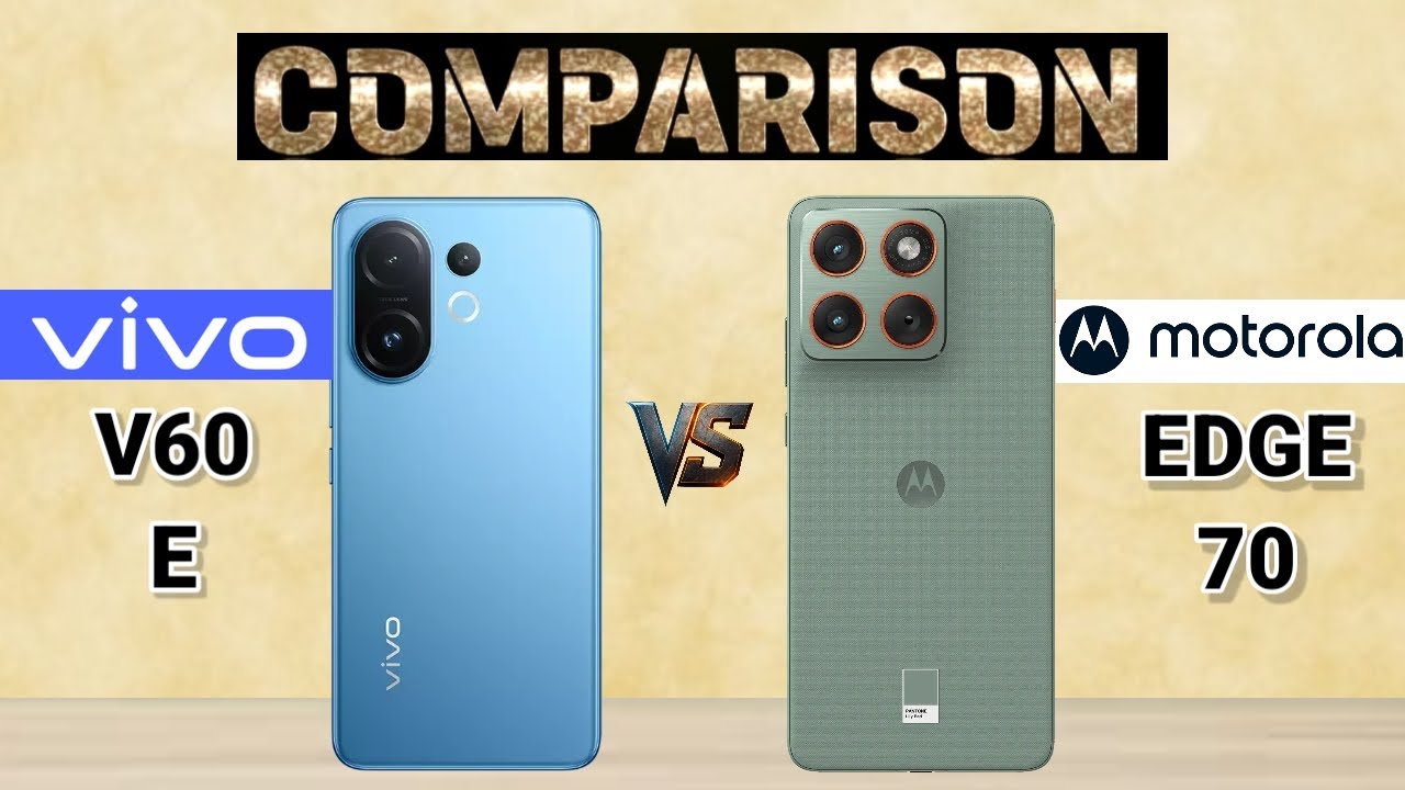 Motorola edge 70 vs Vivo v60 E full comparison 🤔 Best mobile under 30000 🔥
