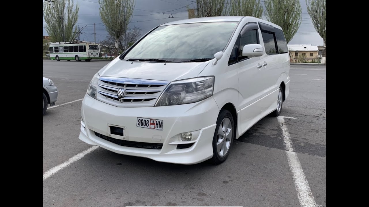 Toyota Alphard. 2.4L. 2005г. Авто из Армении.