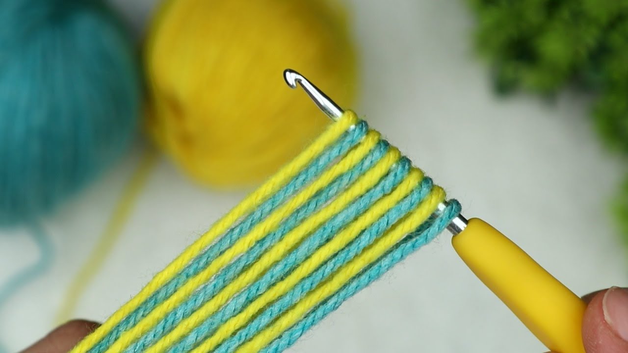 This crochet pattern stitch is Amazing! Very easy crochet pattern! Only 2 rows! Crochet home