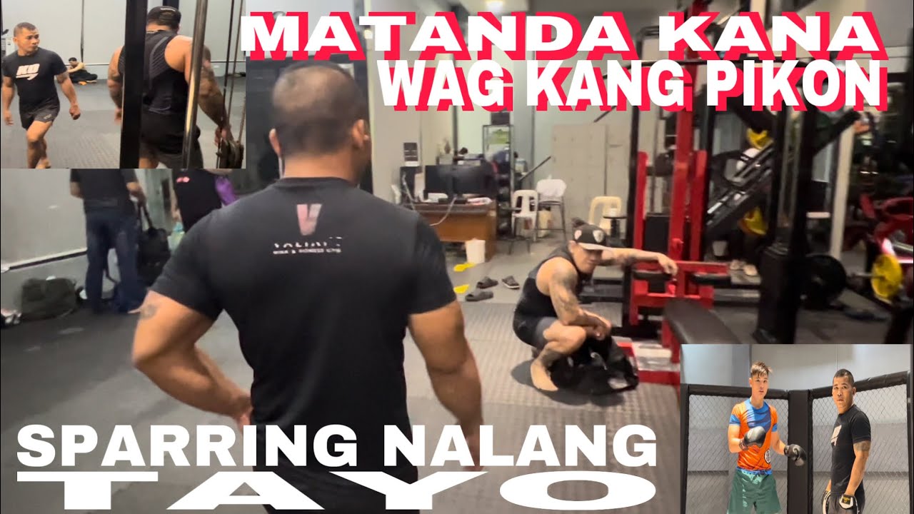 TINAWAG NA MATANDA NAPIKON NAGHAMON  NG SPARRING