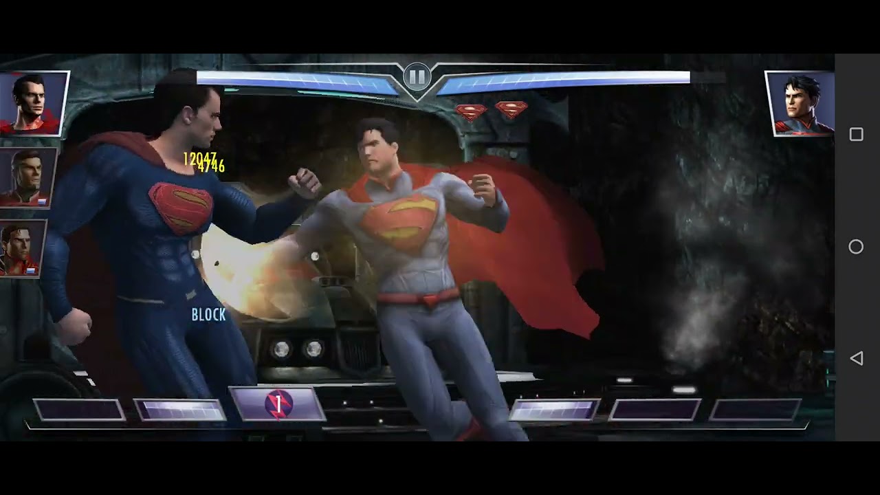Injustice Gods Among Us Mobile Superman New 52 Boss Battle