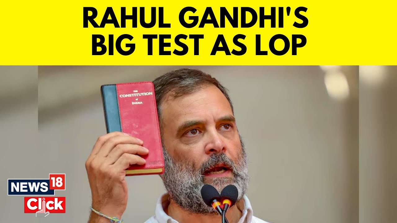 Congress News | Rahul Gandhi's Big Test As India's Opposition Leader | Parliament Session | N18V