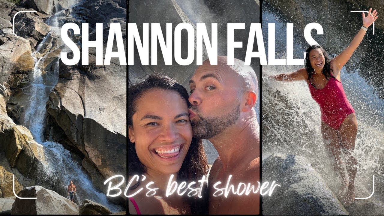 SHANNON FALLS: BC's BEST Outdoor Shower (only 10 minute climb from parking lot)