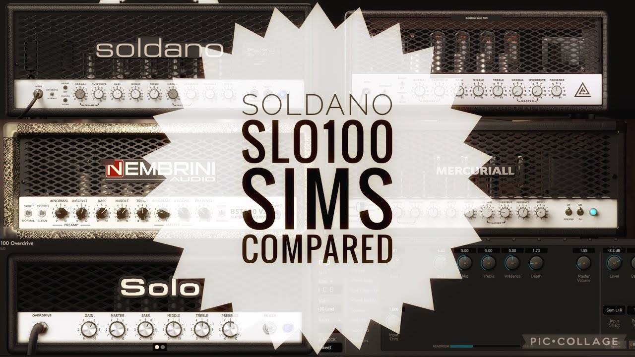 Soldano SLO 100 Tested - AxeFX III vs Helix vs Fender TMP vs Neural DSP vs Mercuriall vs Nemrbini