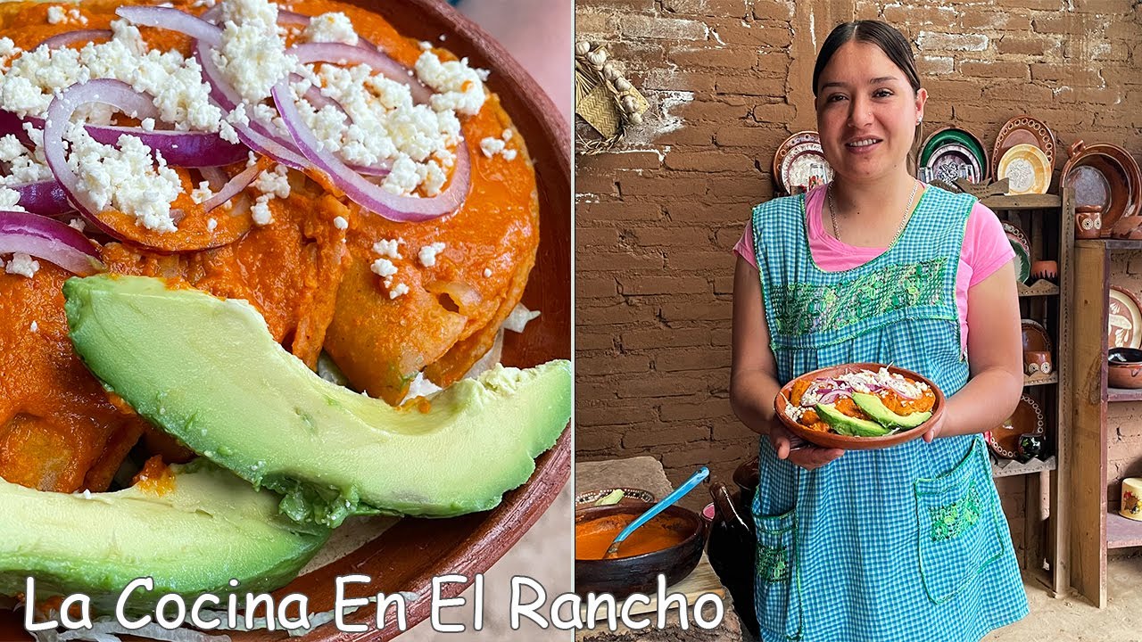 Ya Conocen Enchiladas de Ajonjolí? La Cocina En El Rancho