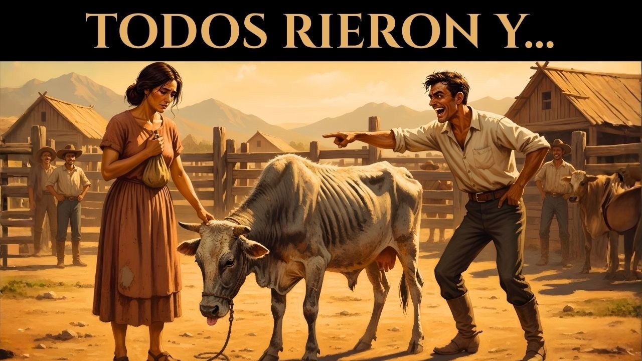La llamaron LOCA por comprar una vaca moribunda... pero esa vaca cambió TODO. 😭🐄
