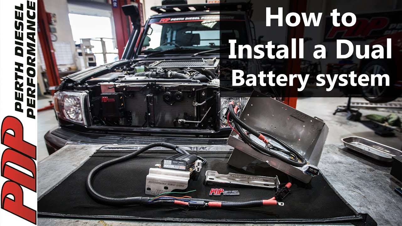 DIY Dual Battery Install - Landcruiser 70 series V8