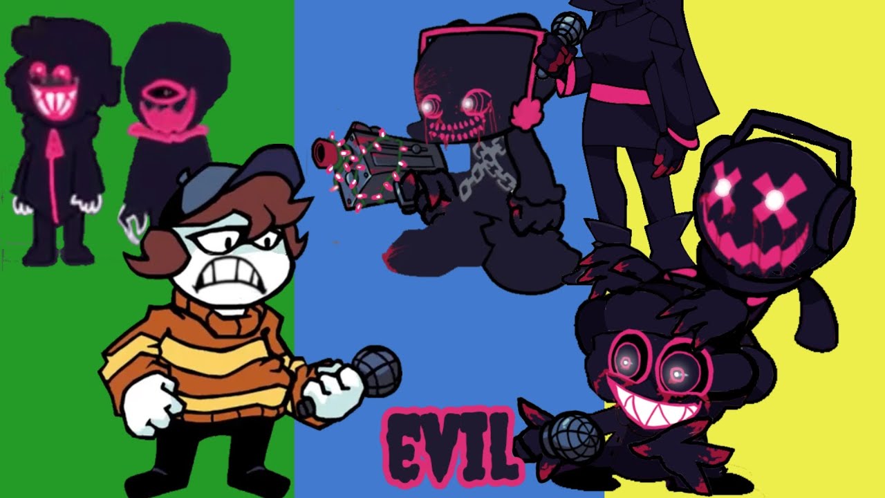 Fnf Corruption Lemon Demon Mod Temporada 1 (Roy Vs Evil Spooky Kids) Week 11