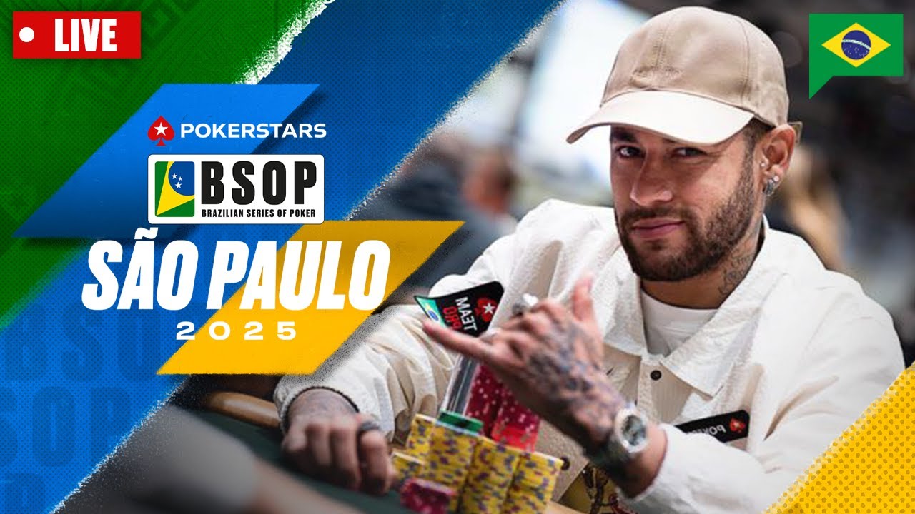 POKER SHOW com Neymar Jr. | BSOP São Paulo 2025