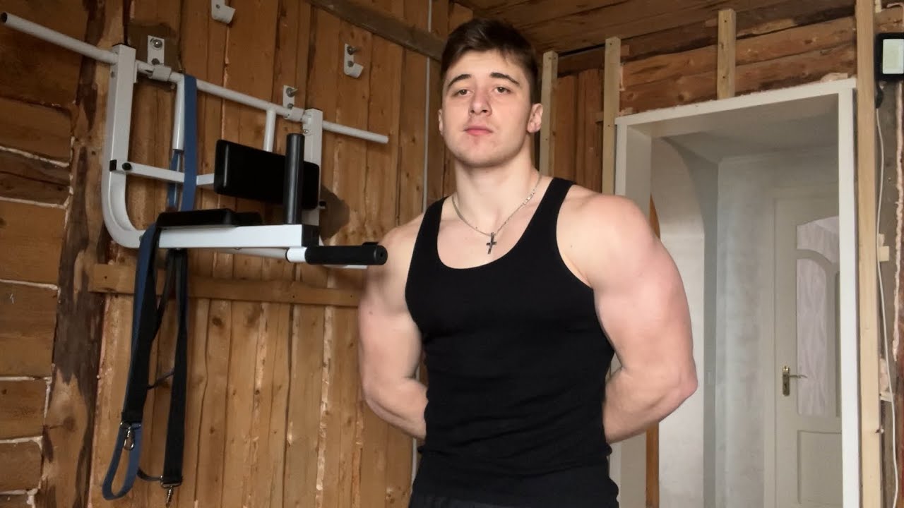 HOME GYM CHEST WORKOUT ( DIPS )