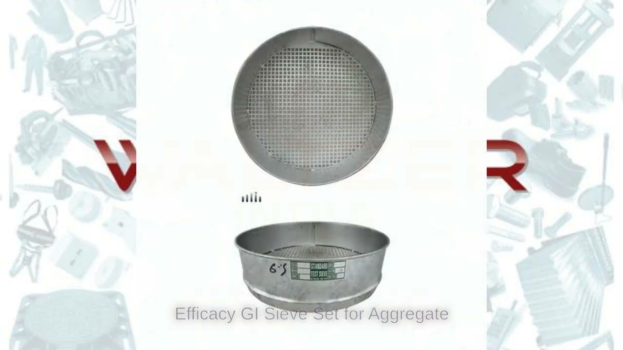 Efficacy GI Sieve Set for Aggregate+