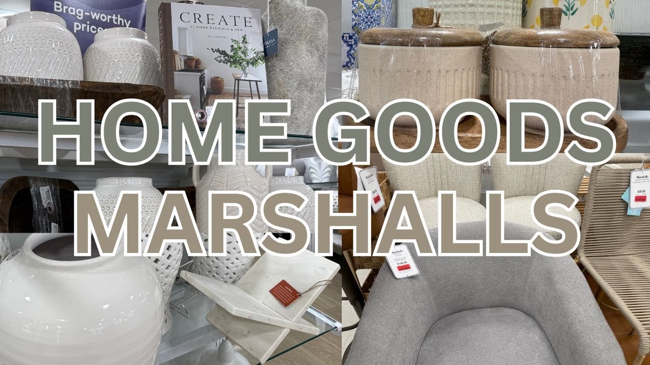 HOME GOODS New Decor & MARSHALLS Clearance Event & New Home Decor