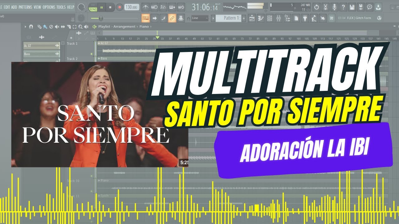 Multitracks | Santo Por Siempre - Adoración La IBI |
