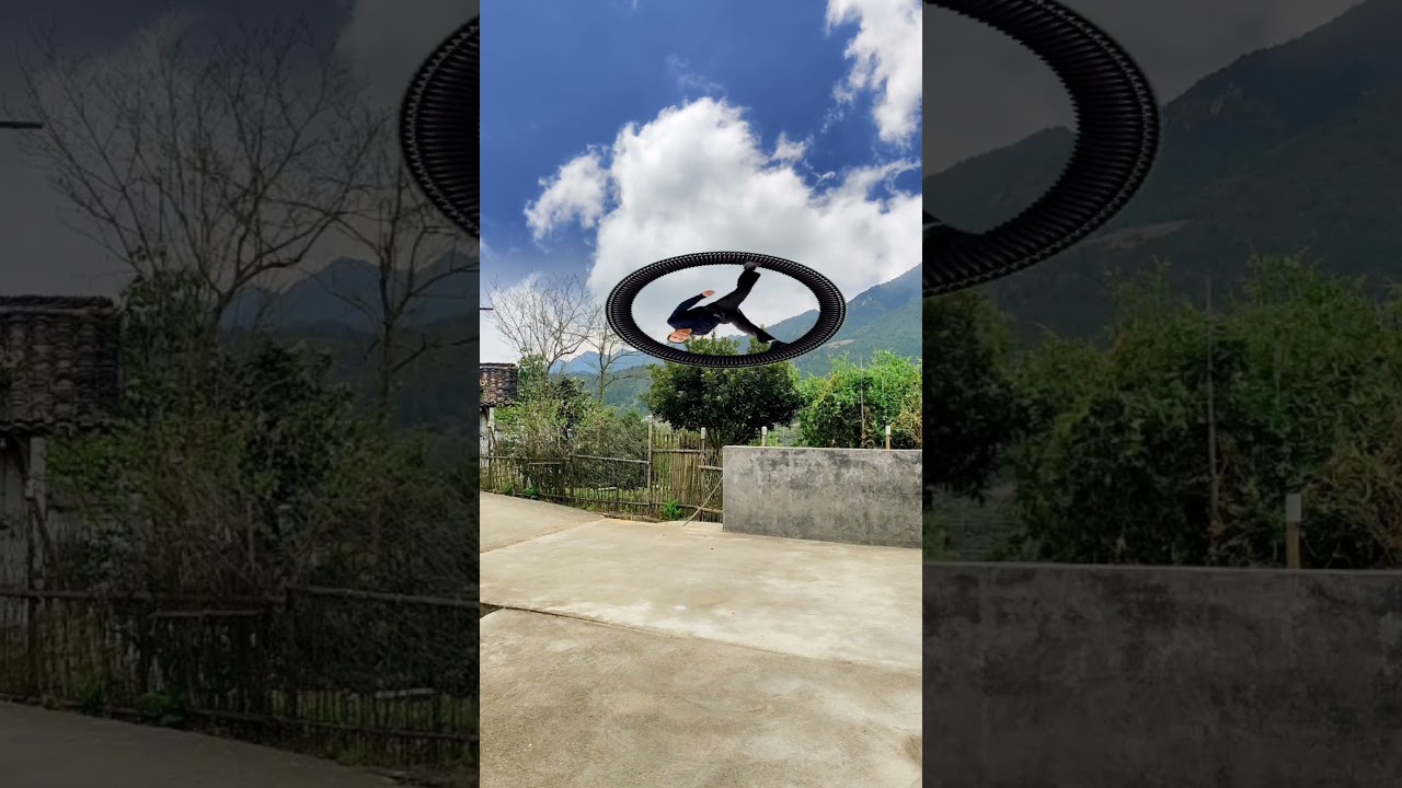 This aircraft is so fun  Mobile special effects production video  There's no one else involved in th