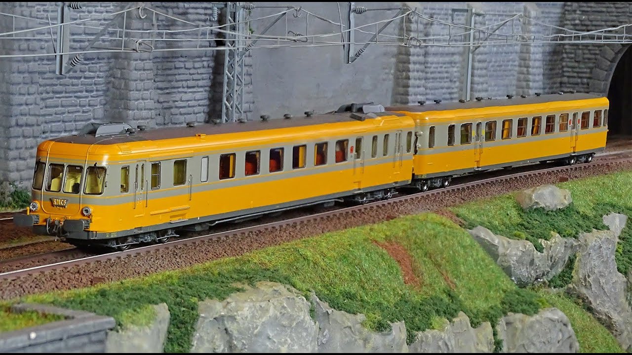 Ree Modeles MB174 Autorail RGP 2 X 2702, orange et alu, SNCF, Bordeaux