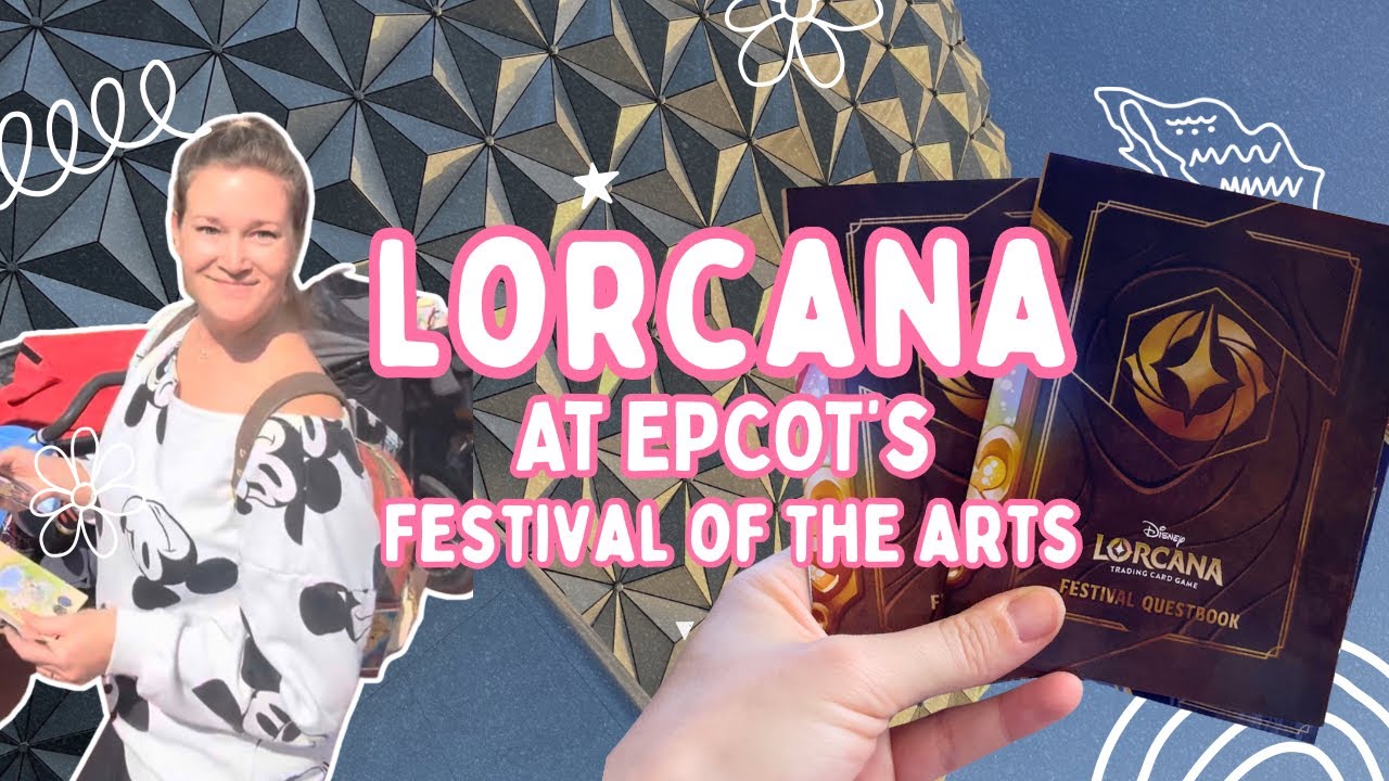 Disney’s Lorcana Scavenger Hunt at EPCOT’s Festival of the Arts in Walt Disney World 