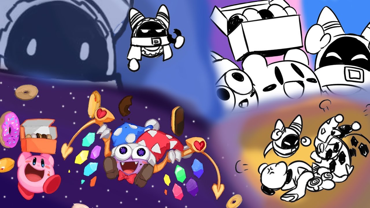 The incredible box of never ending donuts! (Kirby Comic Dub)