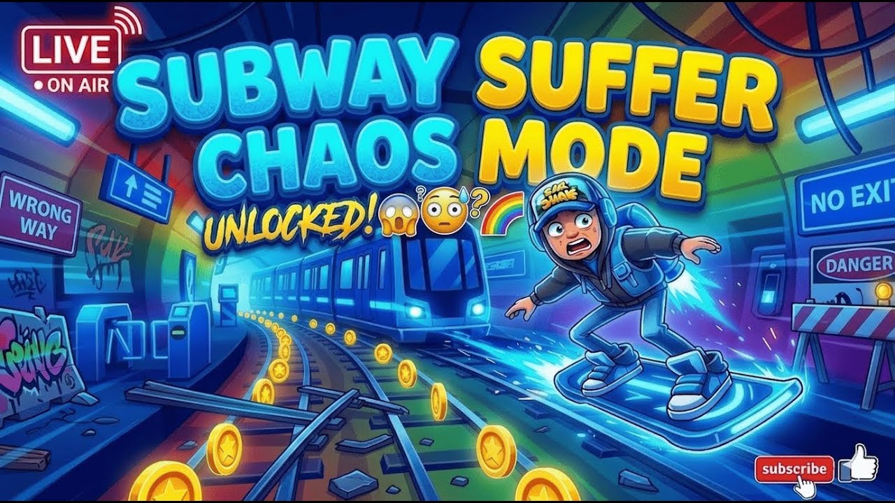 SUBWAY SURFERS LIVE STREAM  #subwaysurfers​ #live​ #subwaysurferslive​ #subwaysurfs​