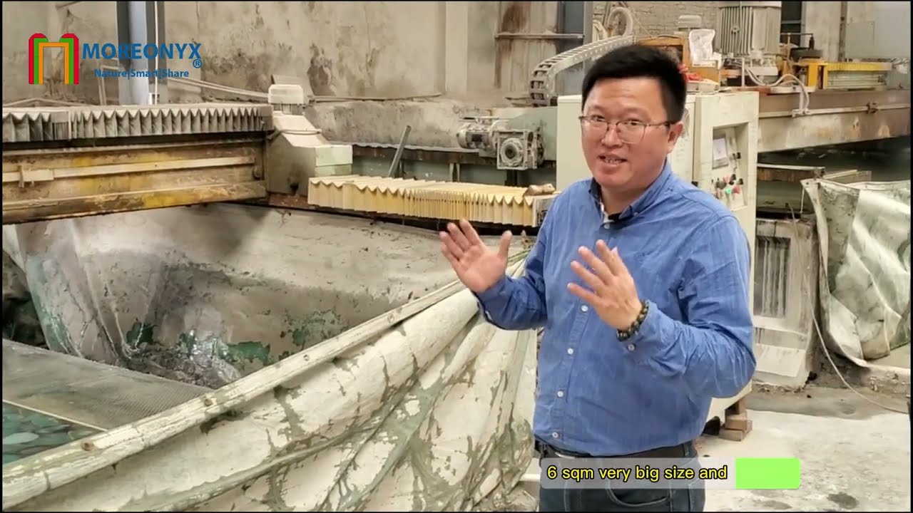 MOREONYX Original Manufacture Show :How to produce Agate Slabs for The Ivy Asia London
