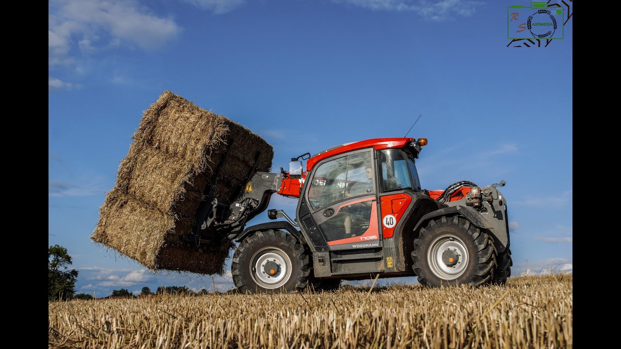 Weltneuheit/ Weidemann T7035/ Stroh Bergung XXL/ Neuer Teleskoplader