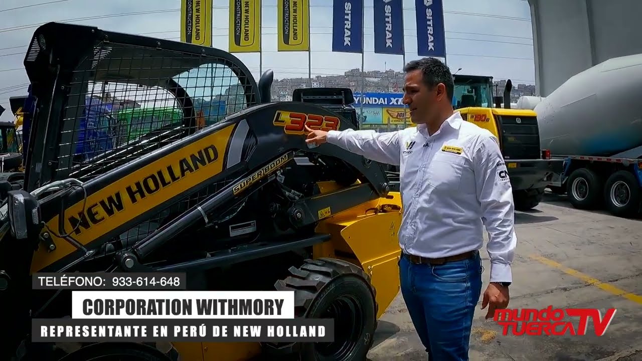 Minicargador New Holland L323 - Corporation Withmory