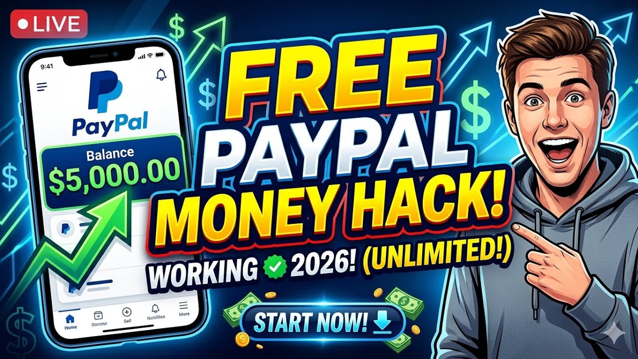 PayPal free money hack 2026&rsquo;!! Fully working 