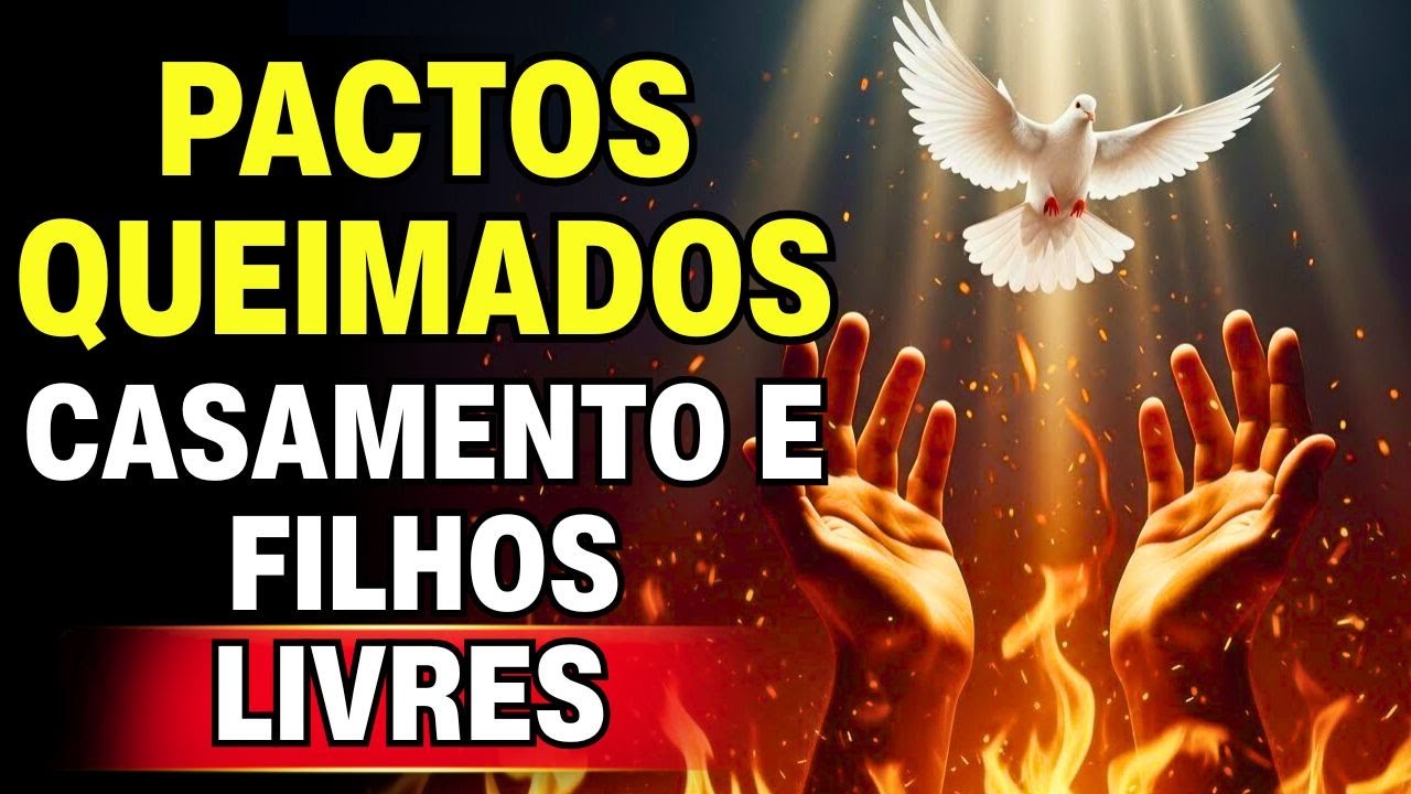 🩸 O Sangue de Jesus QUEIMA pactos de bruxaria feitos contra seu casamento e filhos
