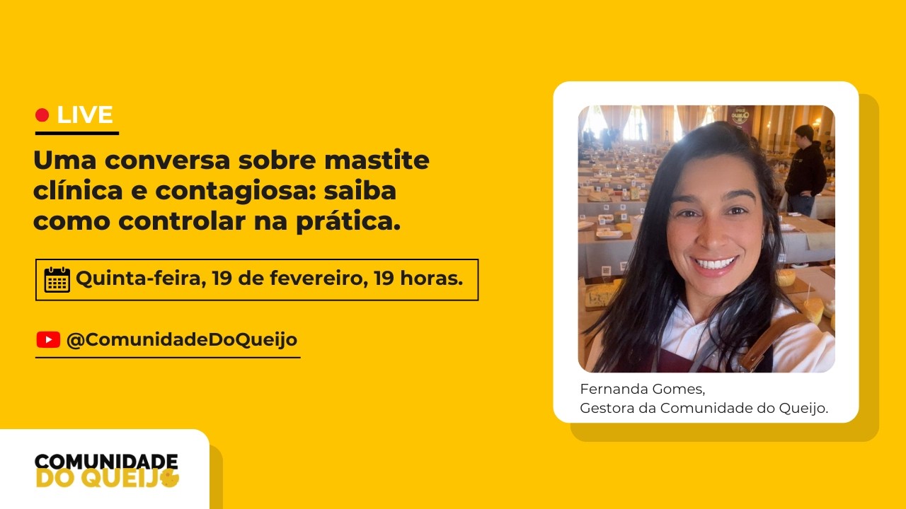 #Queijos - 155 - Uma conversa sobre mastite clínica e contagiosa: saiba como controlar na prática