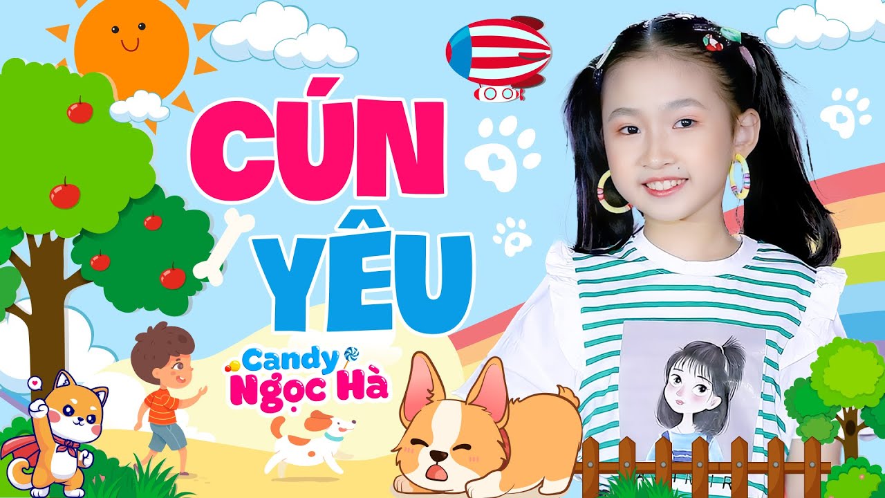 C&uacute;n Y&ecirc;u Remix - B&eacute; Candy Ngọc H&agrave; - Nhạc Thiếu Nhi S&ocirc;i Động Cho B&eacute; Ăn Ngon