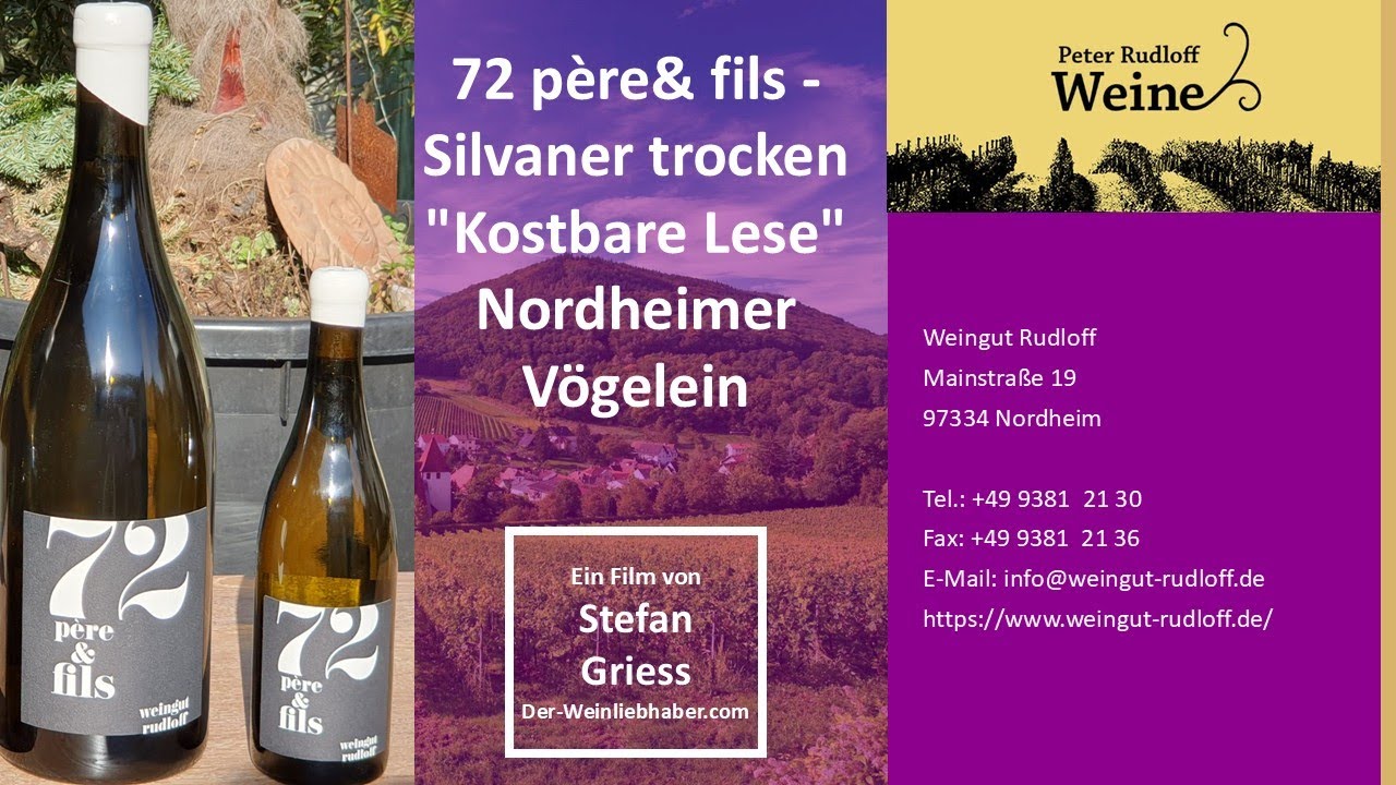 72 père & fils - Silvaner trocken 