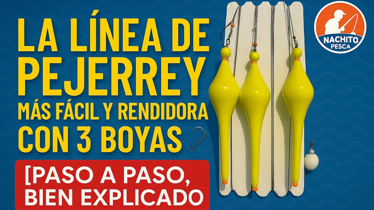 Pejerrey | Armá tu Línea de Pejerrey con 3 Boyas Paso a Paso – ¡Ideal para Principiantes!