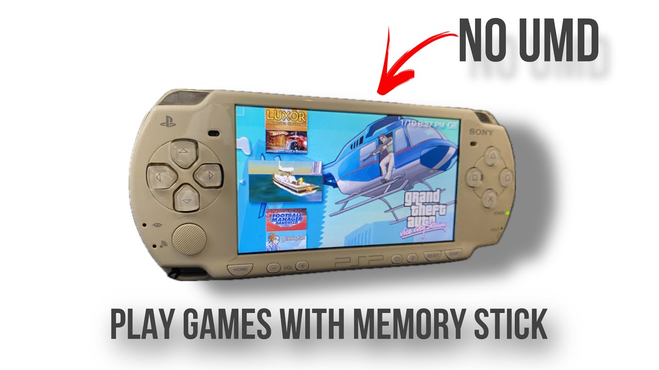 How to install games in your psp through a laptop 🤯🤫