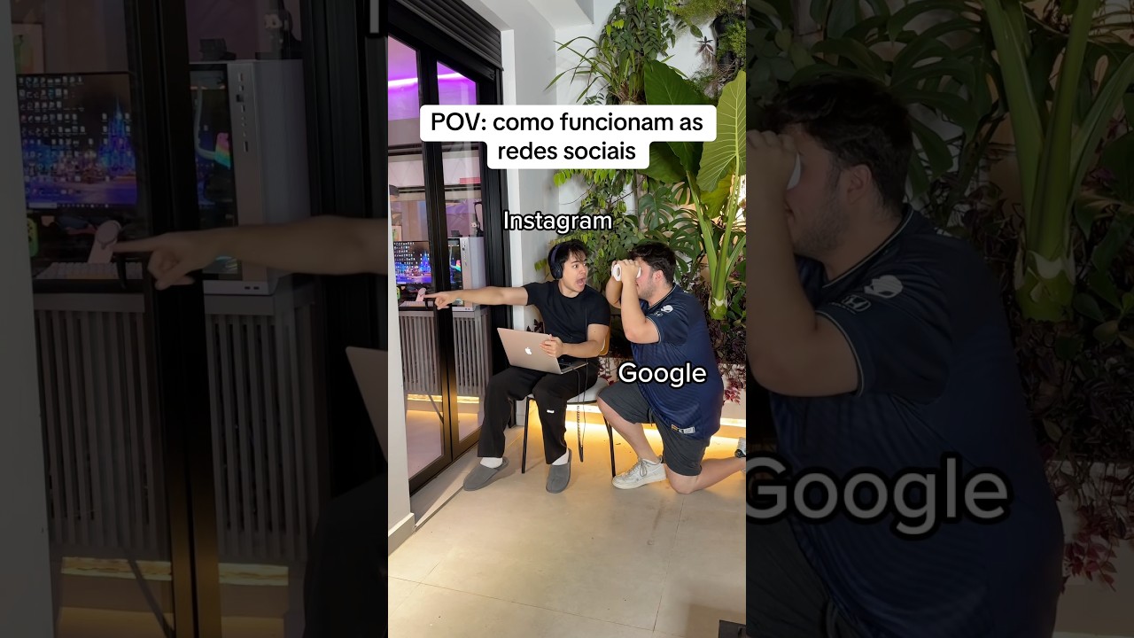 POV: COMO FUNCIONAM AS REDES SOCIAIS 😹 KKKKK