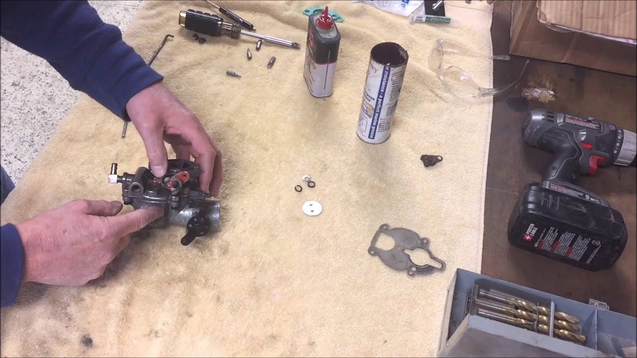 Gravely Walk Behind Tractor - Carb Assembly