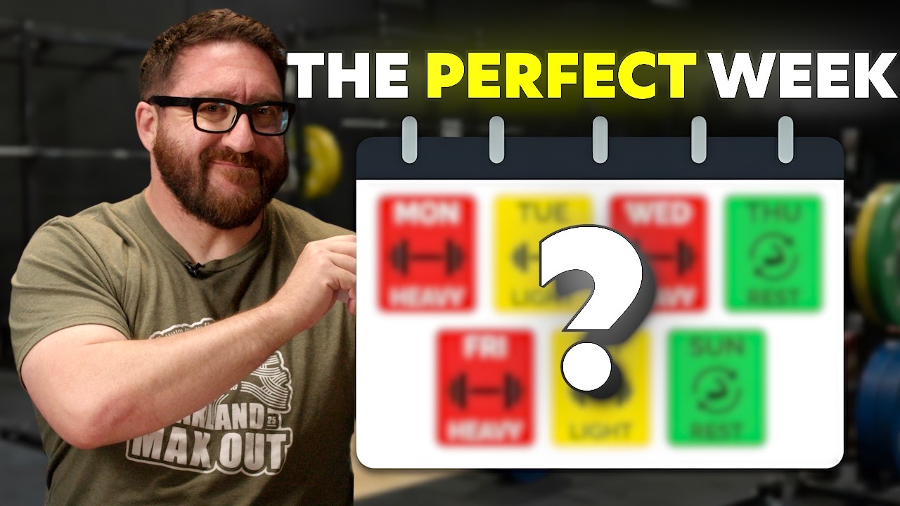 How to Design the Perfect Weightlifting Week (Microcycle Explained)