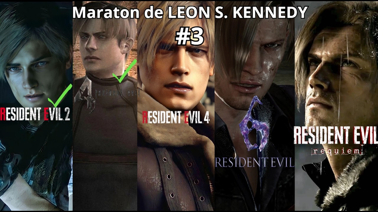 Maratón de LEON S. KENNEDY #3 | Jugare Todos los Juego donde salga Leon para estar Fresco para RE Rm