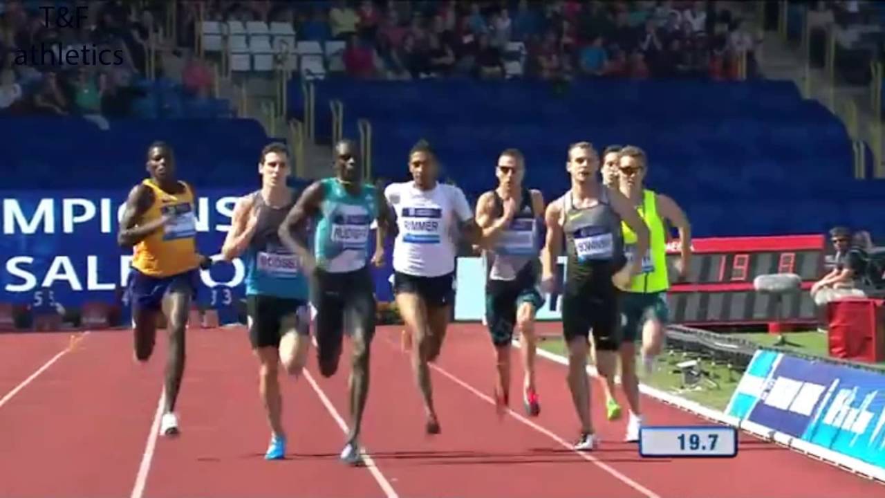 David RUDISHA 1:13.10 WL 600m Men's - Birmingham Diamond League 2016
