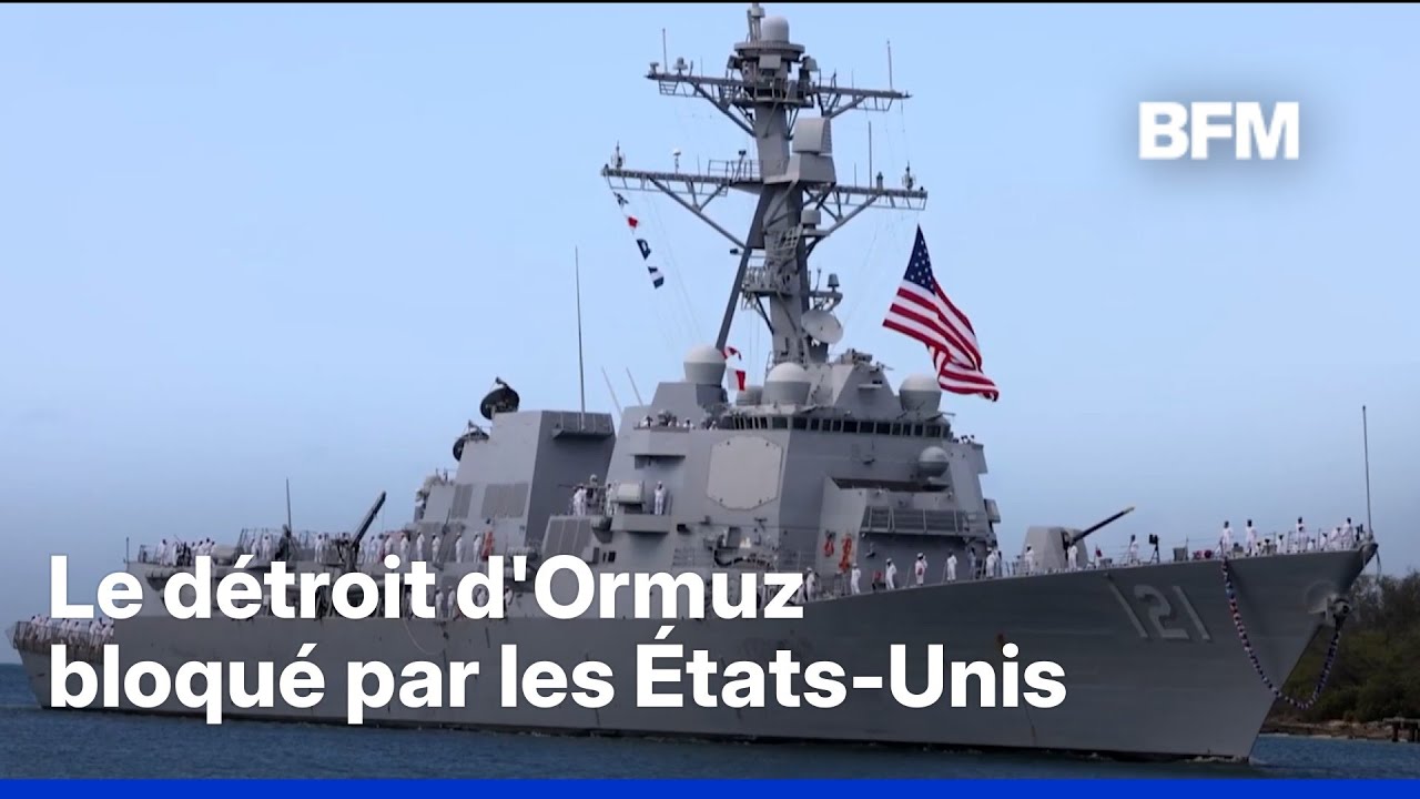 Guerre au Moyen-Orient: comment les &Eacute;tats-Unis comptent bloquer le d&eacute;troit d'Ormuz