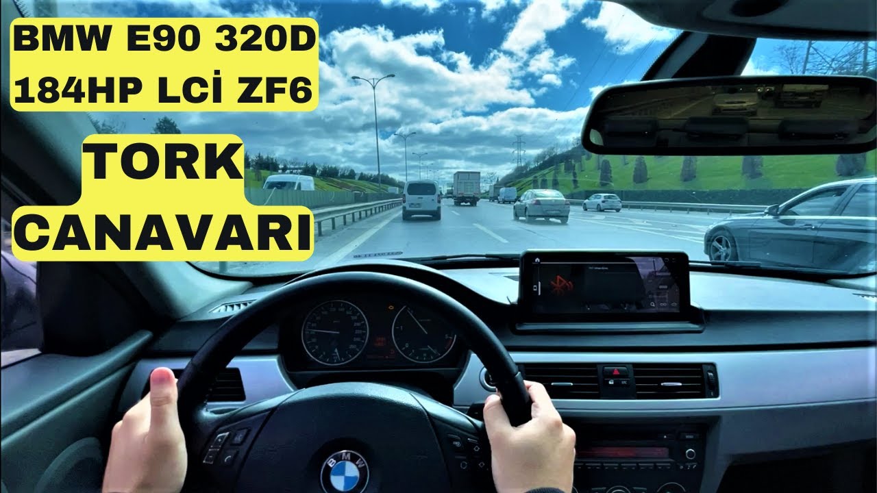 BMW E90 320D 184 PERFORMANS TESTİ | YOKUŞLARDA NASIL | BENZİNLİ Mİ DİZEL Mİ